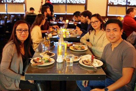 Awesome dinner at Gaucho